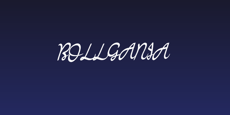 Bollgania Social Header