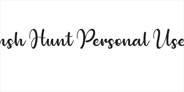 Bollinsh Hunt Personal Use Only Logo
