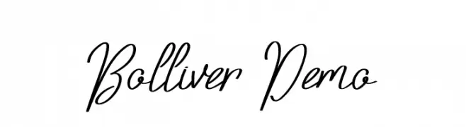 Bolliver Demo  تنزيل الخطوط