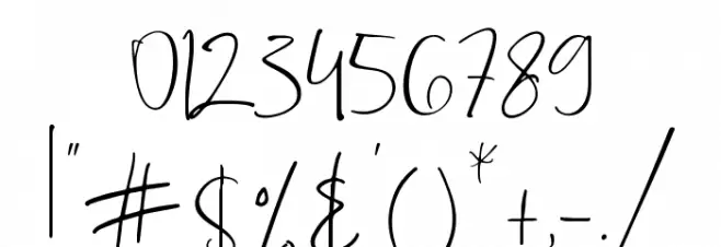 Bollivia Rosilla Script Font OTHER CHARS