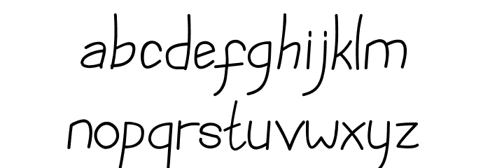 Bollolo Font LOWERCASE
