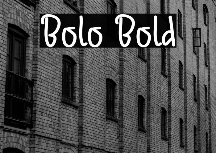 Bolo Bold Example 2