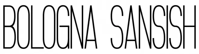 Bologna Sansish  Frei Schriftart Herunterladen