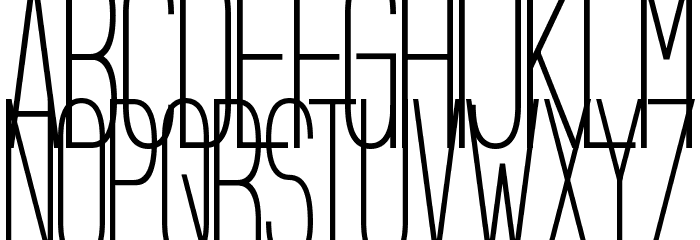 Bologna Sansish Font LOWERCASE