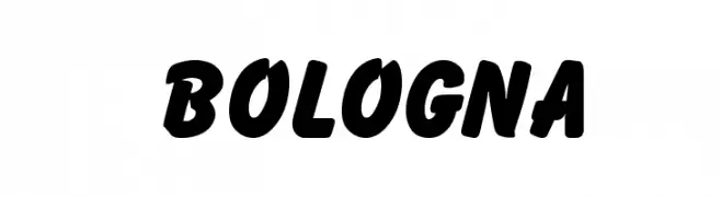 Bologna  Frei Schriftart Herunterladen