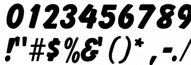Bologna Font OTHER CHARS