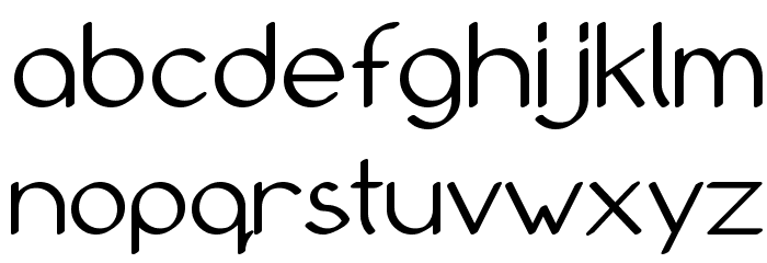 Bolonewt Font LOWERCASE