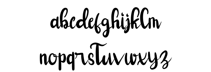 Bolsen Font LOWERCASE