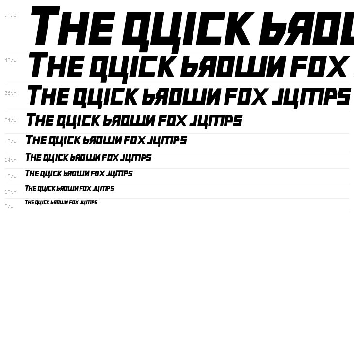 Bolshevik Bold Oblique Waterfall