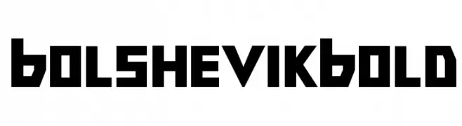 Bolshevik Bold  Free Fonts Download