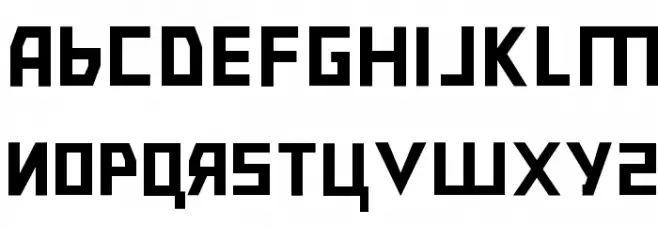 Bolshevik Light Polices MAJUSCULES