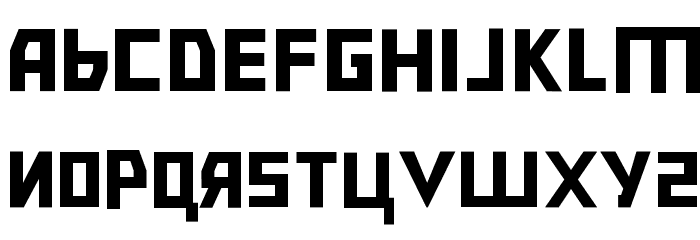 Bolshevik Light Font LOWERCASE