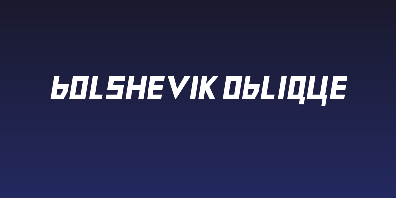 Bolshevik Oblique Social Header