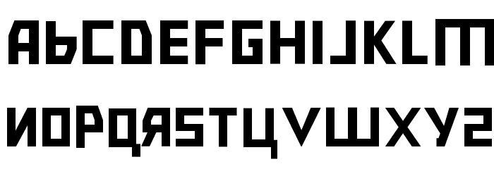 Bolshevik Superlight Font LOWERCASE