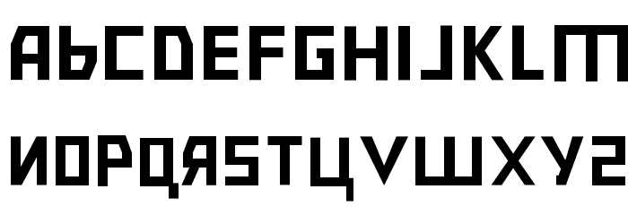 Bolshevik Ultralight Font LOWERCASE