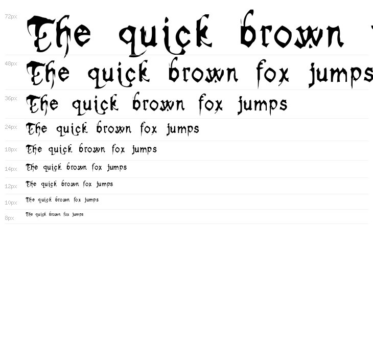 Bolt Cutter Light Waterfall