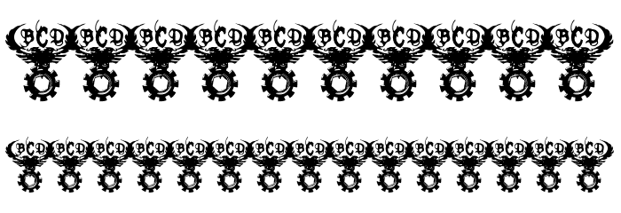 Bolt Cutter Nasty Schriftart Anderer Schreiben