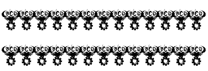 Bolt Cutter Nasty Schriftart Kleinbuchstaben
