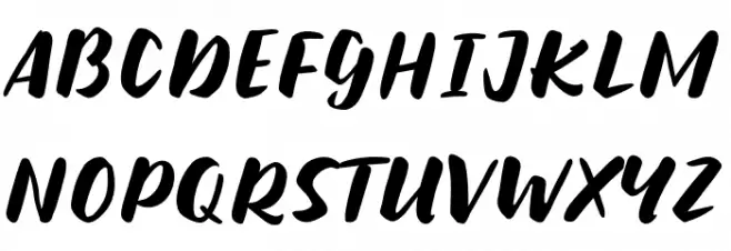 BoltenRegular Font Litere mari