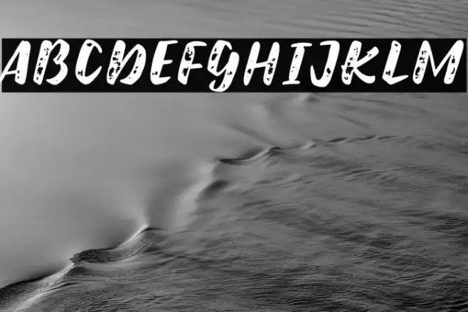 BoltenRough Font examples