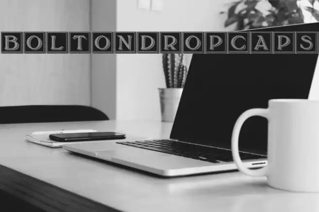 BoltonDropCaps Example 1