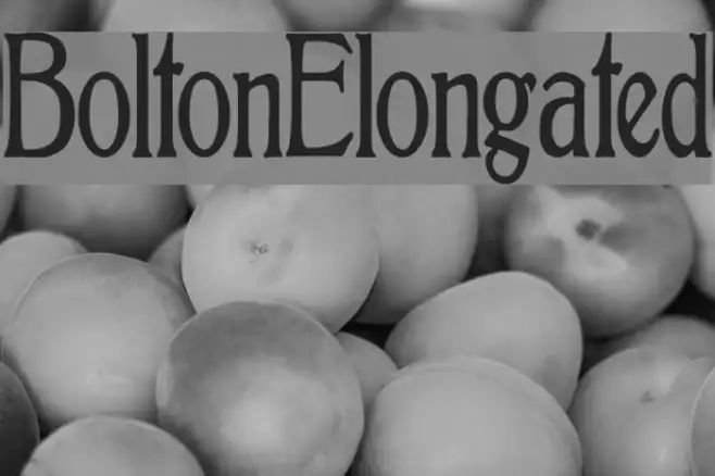 BoltonElongated Example 3