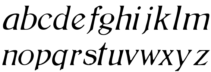 BoltonLightItalic Fuentes MINÚSCULAS