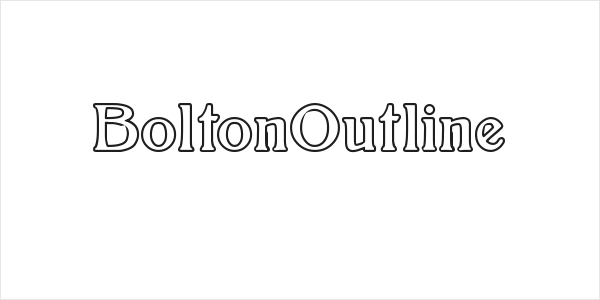 BoltonOutline Logo