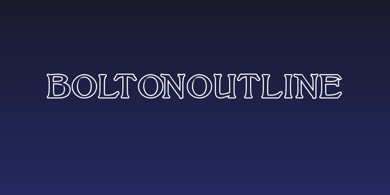 BoltonOutline Social Header