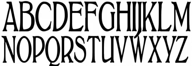 BoltonTitlingElongated Schriftart Groß
