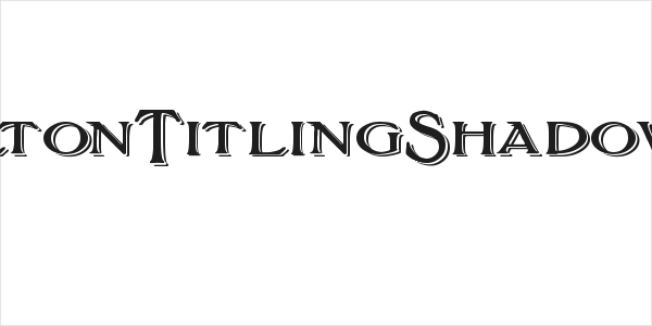 BoltonTitlingShadowed Logo