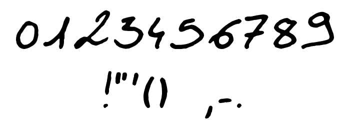 Boluge Font OTHER CHARS