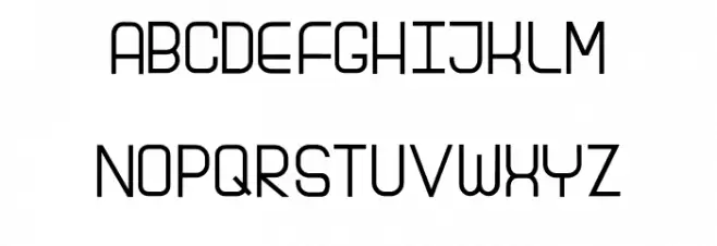 Bolularegular Font UPPERCASE