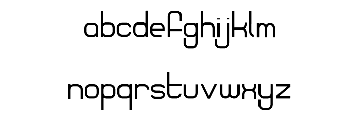 Bolularegular Font LOWERCASE