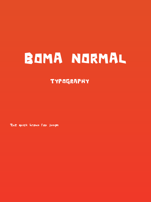 Boma Normal Poster