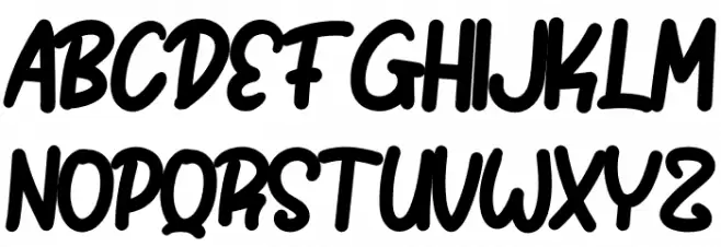 Bomb Da Gone Schriftart Groß