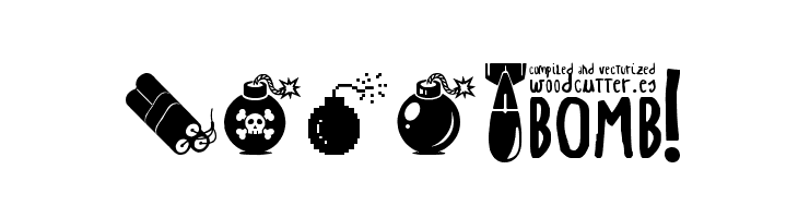 Bomb!  Free Fonts Download