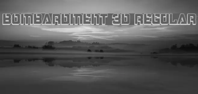 Bombardment 3D Regular Example 1