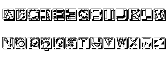 Bombay Regular Font LOWERCASE