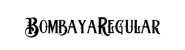 Bombaya Regular Font