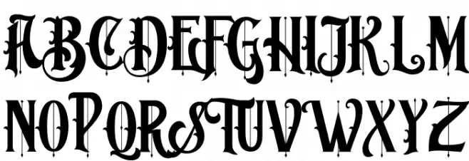 Bombaya Regular Schriftart Groß