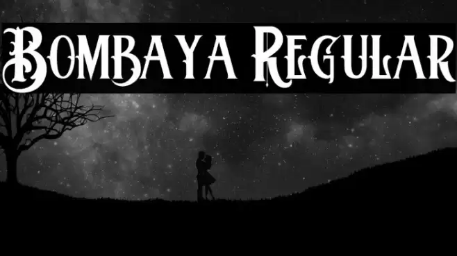 Bombaya Regular Font examples