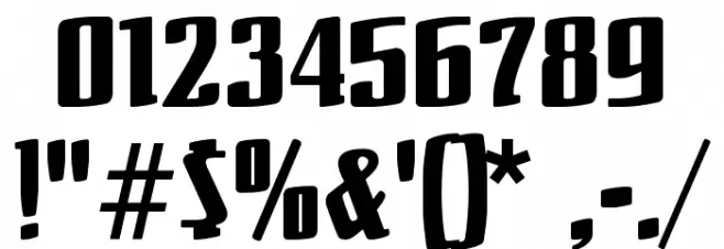 BombeCAT Font OTHER CHARS