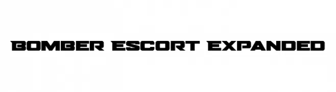 Bomber Escort Expanded  Fuentes Gratis Descargar