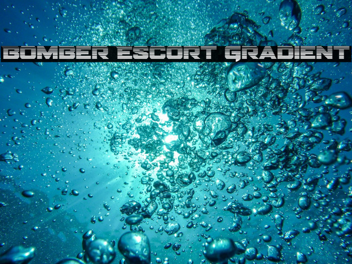 Bomber Escort Gradient Example 3