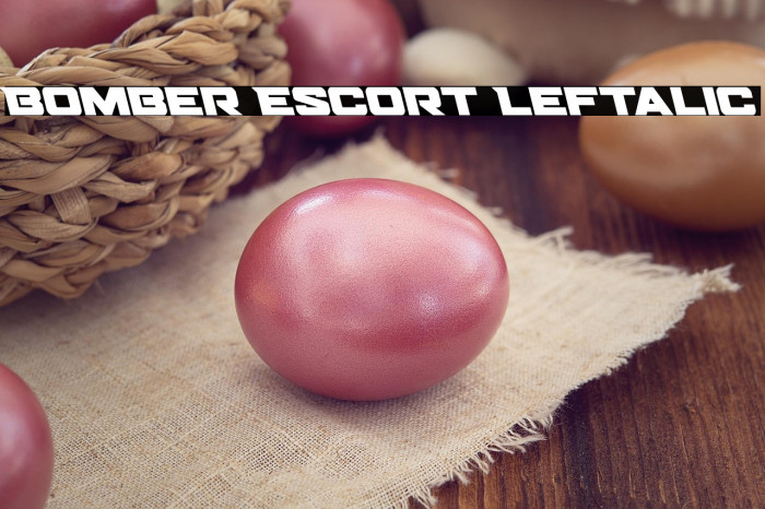 Bomber Escort Leftalic Example 2
