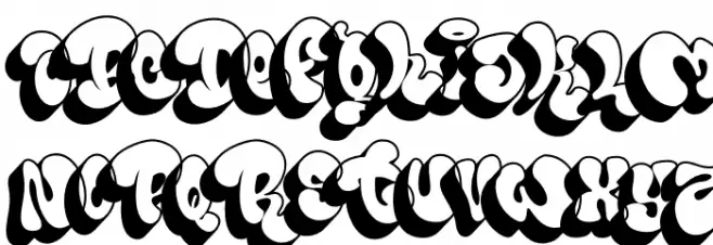 Bomber Marker- Shadow Шрифта строчной