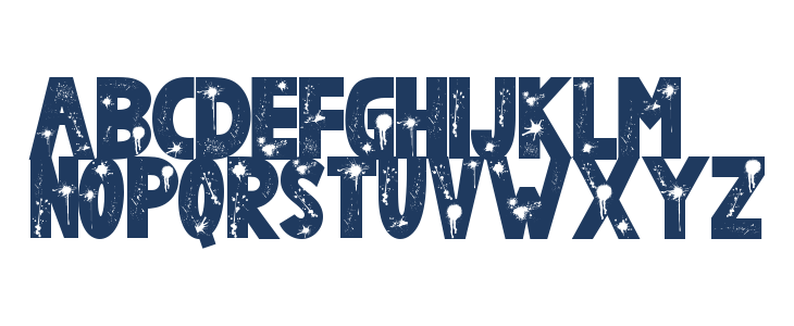 Bomber Spray Uppercase