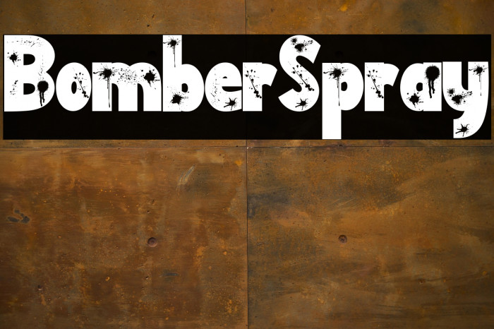 Bomber Spray Example 1