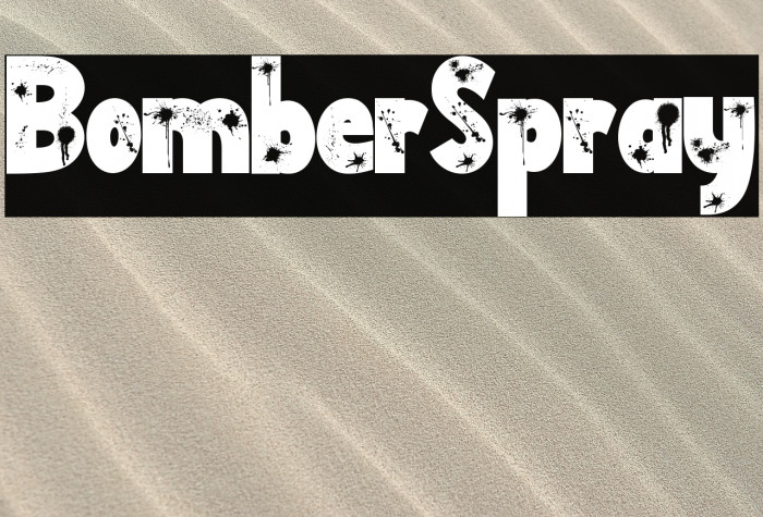 Bomber Spray Example 2